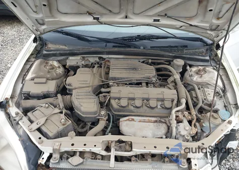 2003 Honda Civic Ex из США, поврежденный, VIN 1HGEM22953L053475